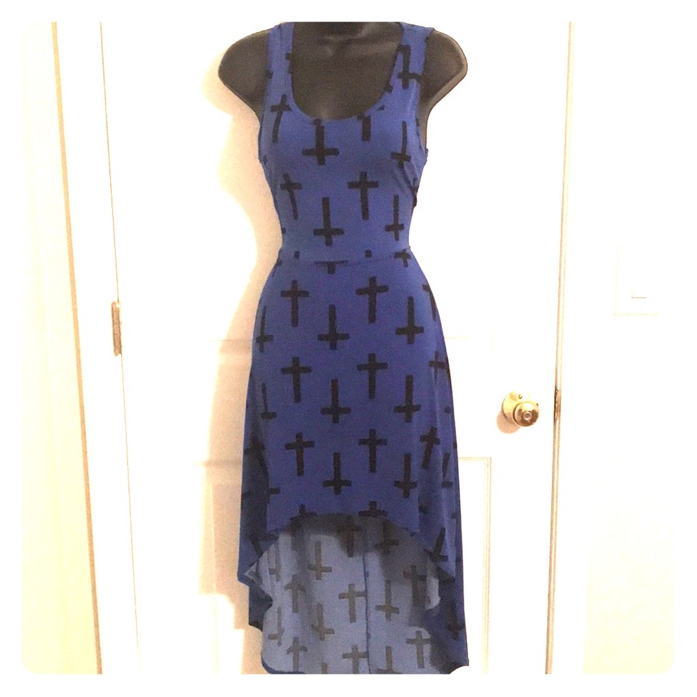 Blue and Black